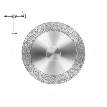 911HEF.104.220 KOMET DISCO DIAMANTE DISCO PIEZA DE MANO ø 220 - 1uds