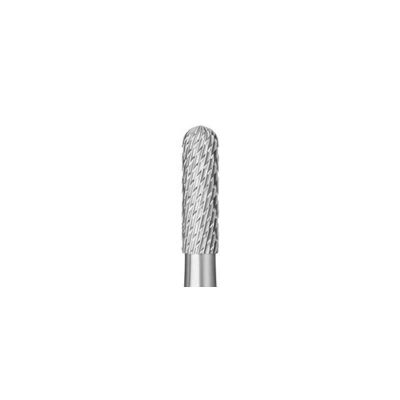 H129UK.104.023 KOMET FRESA C. TUNGSTENO CILINDRICA REDONDEADA PIEZA DE MANO ø 023 - 1uds
