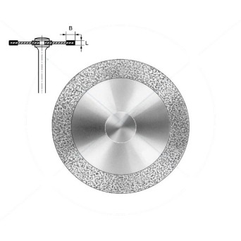 911HK.104.220 KOMET DISCO DIAMANTE FLEXIBLE PIEZA DE MANO ø 220 - 1uds
