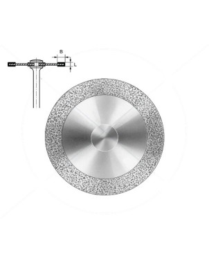 911HK.104.220 KOMET DISCO DIAMANTE FLEXIBLE PIEZA DE MANO ø 220 - 1uds