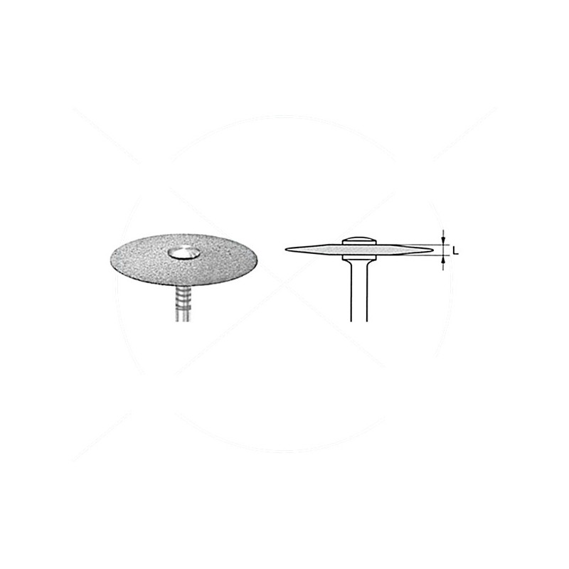 K6974.104.220 KOMET DISCO DIAMANTE RIGIDO PIEZA DE MANO ø 220 - 1uds