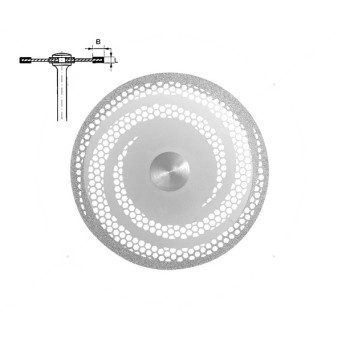 6924.104.400 KOMET DISCO DIAMANTE RIGIDO PIEZA DE MANO ø 400 - 1uds