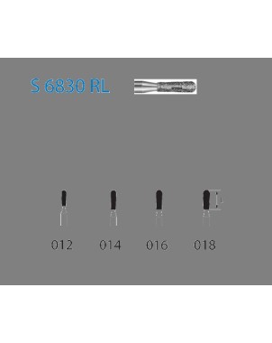 S6830RL.314.016  KOMET FRESA DIAMANTE PERA TURBINA ø 016 GRANO GRUESO S 5 ud.