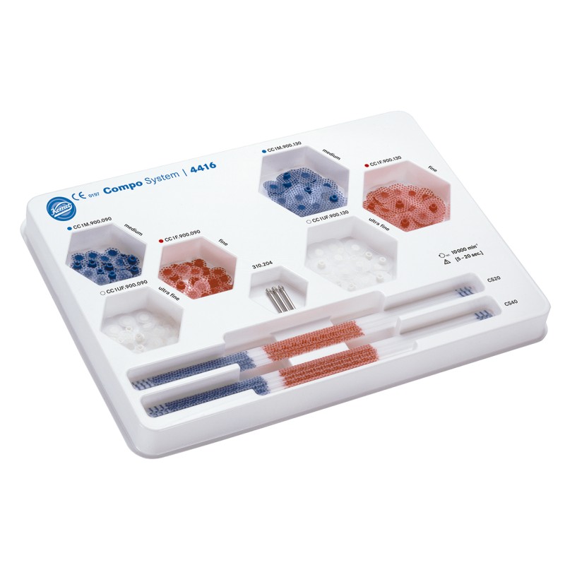 COMPO KOMET 4416.000 pulidores kit introduccion