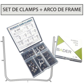 Set de Clamps+ Arco de Frame BADER