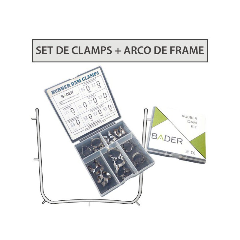 Set de Clamps+ Arco de Frame BADER