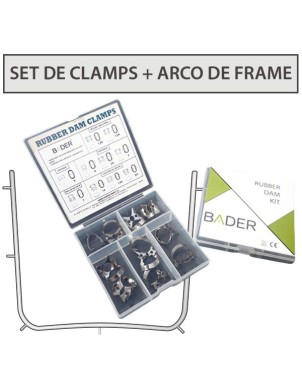 Set de Clamps+ Arco de Frame BADER