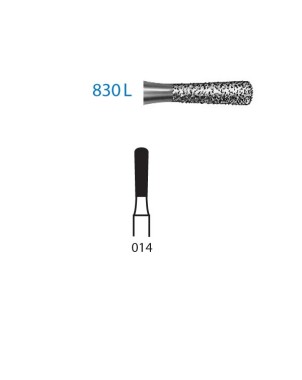 830L.313.014  KOMET FRESA DIAMANTE PERA TURBINA CORTO ø 014 GRANO ESTANDAR 5 ud.