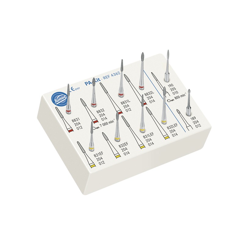 FRESERO KOMET 4362.204 alisado radicular 10 ud