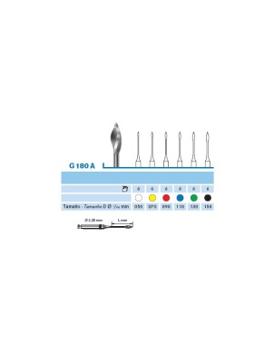 FRESAS GATTES KOMET G180A.204.150 11 mm 6 ud