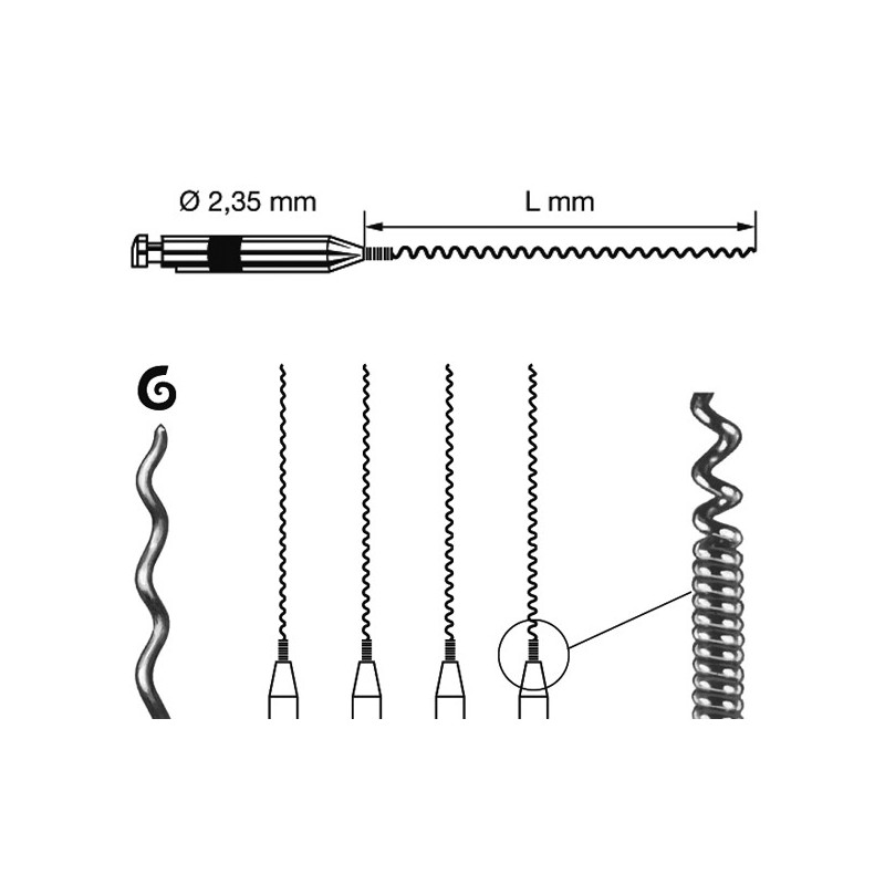 LENTULOS KOMET 17821 ca 21 mm 035 4 ud