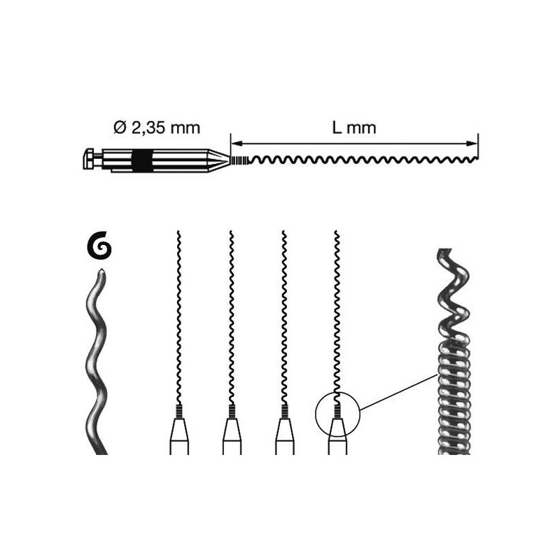 **LENTULOS CA 29MM N§40.CJ 4UDS.