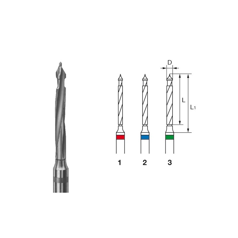 VARIO KOMET L 179L.204.1 taladro 2 ud