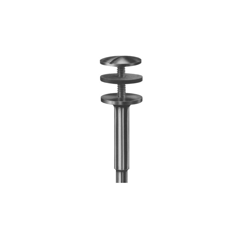 305.104.080 KOMET MANDRIL ACERO INOXIDABLE FORMA ESPECIAL PIEZA DE MANO ø 080 - 6uds