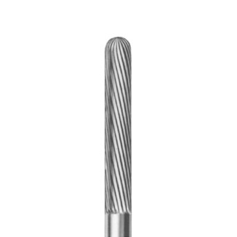 H364R.103.023 KOMET FRESA C. TUNGSTENO CILINDRICA REDONDEADA PIEZA DE MANO CORTO ø 023 - 1uds