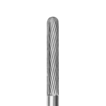 H364RF.123.010 KOMET FRESA C. TUNGSTENO CILINDRICA REDONDEADA PIEZA DE MANO GRUESO CORTO ø 010 - 1uds
