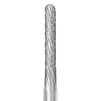 H364RGE.103.010 KOMET FRESA C. TUNGSTENO CILINDRICA REDONDEADA PIEZA DE MANO CORTO ø 010 - 1uds