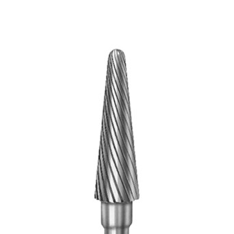 H356RS.123.023 KOMET FRESA C. TUNGSTENO CONICA REDONDEADA PIEZA DE MANO GRUESO CORTO ø 023 - 1uds