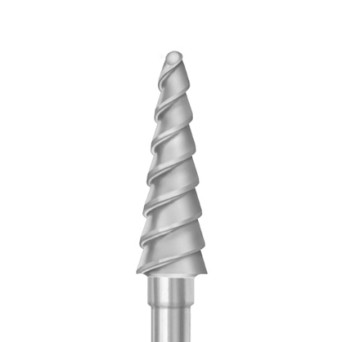 H356RA.103.023 KOMET FRESA C. TUNGSTENO CONICA REDONDEADA PIEZA DE MANO CORTO ø 023 - 1uds