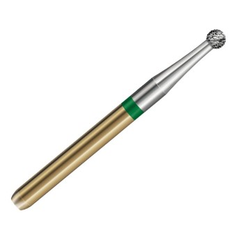 S6801.314.012  KOMET FRESA DIAMANTE BOLA TURBINA ø 012 GRANO GRUESO S 5 ud.