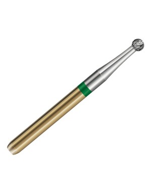 S6801.314.012  KOMET FRESA DIAMANTE BOLA TURBINA ø 012 GRANO GRUESO S 5 ud.