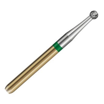 S6801.314.018  KOMET FRESA DIAMANTE BOLA TURBINA ø 018 GRANO GRUESO S 5 ud.