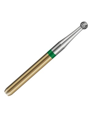 S6801.314.018  KOMET FRESA DIAMANTE BOLA TURBINA ø 018 GRANO GRUESO S 5 ud.