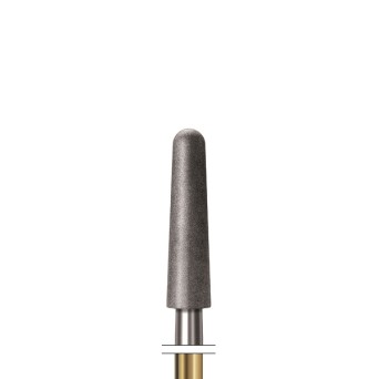 ZR371UF.314.025 KOMET FRESA DIAMANTE CONICA REDONDEADA TURBINA ø 025 - 5uds