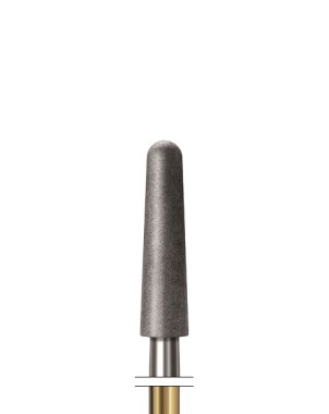 ZR371UF.314.025 KOMET FRESA DIAMANTE CONICA REDONDEADA TURBINA ø 025 - 5uds