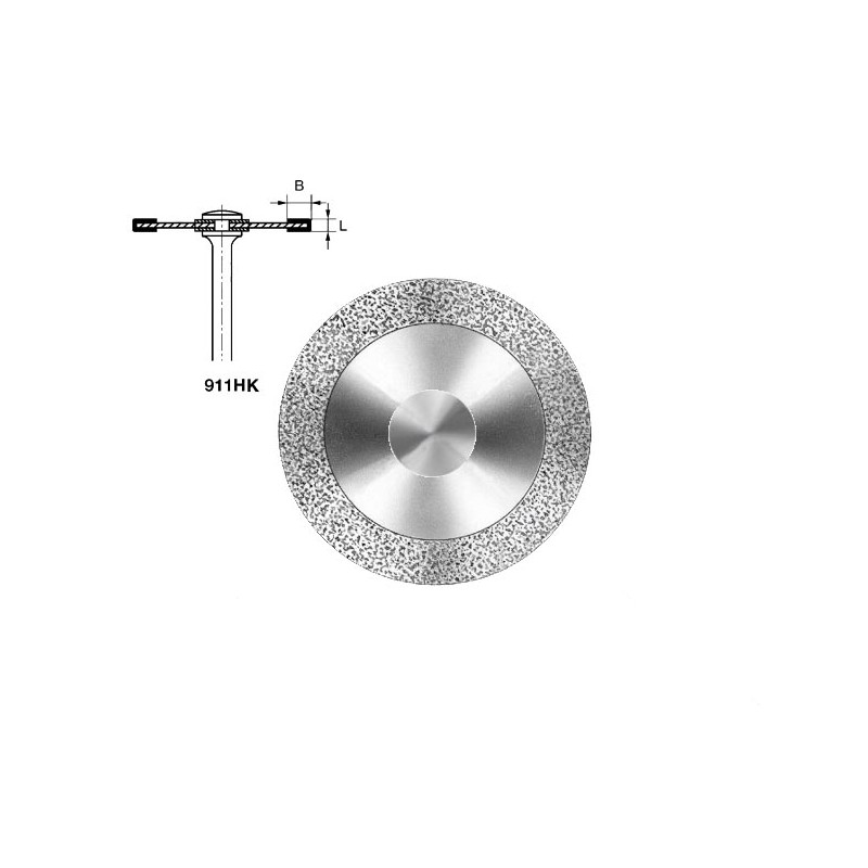 6911HK.104.180 KOMET DISCO DIAMANTE FLEXIBLE PIEZA DE MANO ø 180 - 1uds