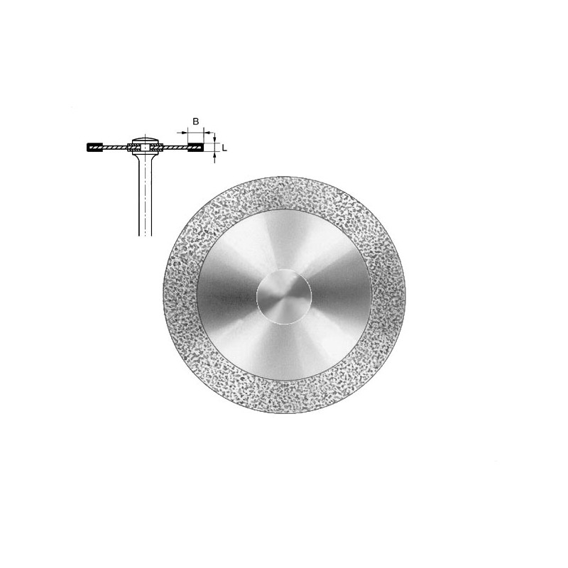 6911HK.104.220 KOMET DISCO DIAMANTE FLEXIBLE PIEZA DE MANO ø 220 - 1uds
