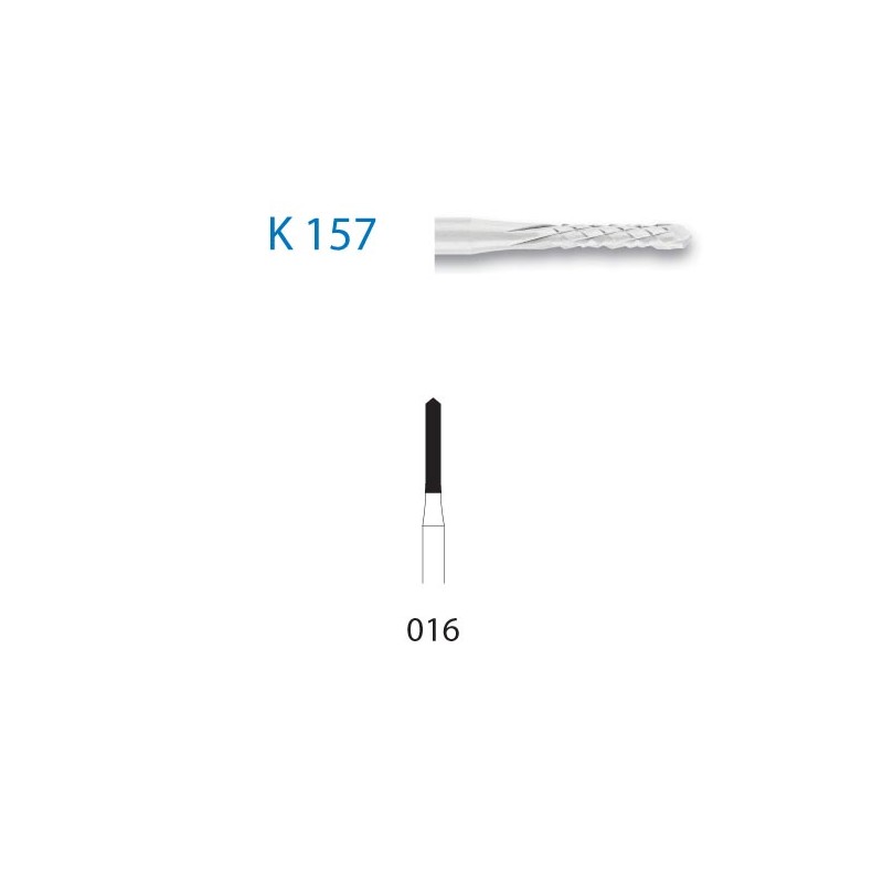 K157.314.016  KOMET FRESA CERAMICA CILINDRICA TURBINA ø 016  1 ud.