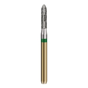 S6877.314.016  KOMET FRESA DIAMANTE TORPEDO TURBINA ø 016 GRANO GRUESO S 5 ud.