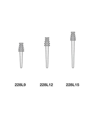 PERNOS KOMET ER 228L15.0.070 titanio 10 ud
