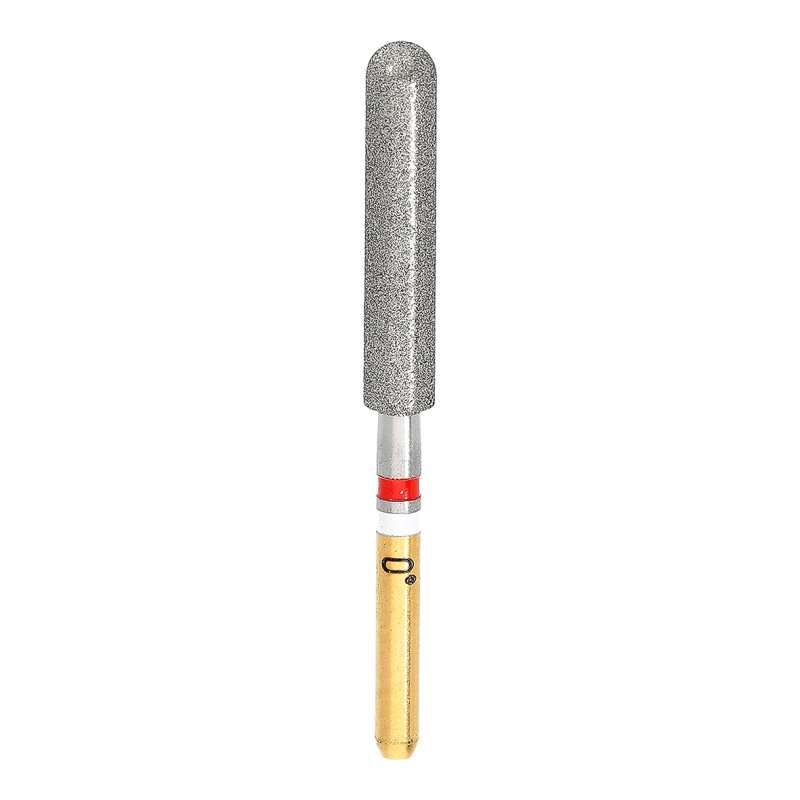 ZR373F.314.025 KOMET FRESA DIAMANTE CILINDRICA REDONDEADA TURBINA ø 025 - 5uds