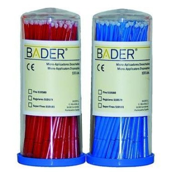 Microaplicadores regulares x4 botes BADER