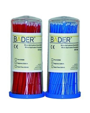 Microaplicadores regulares x4 botes BADER