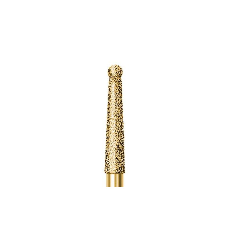15802.314.014  KOMET FRESA DIAMANTE CONICA TURBINA ø 014 GRANO ESTANDAR 5 ud.