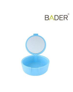Cajas azul porta alineador con espejo BADER