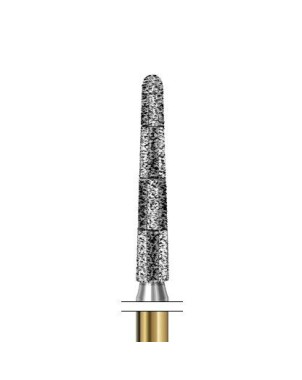 S6850.314.014  KOMET FRESA DIAMANTE CONICA REDONDEADA TURBINA ø 014 GRANO GRUESO S 5 ud.