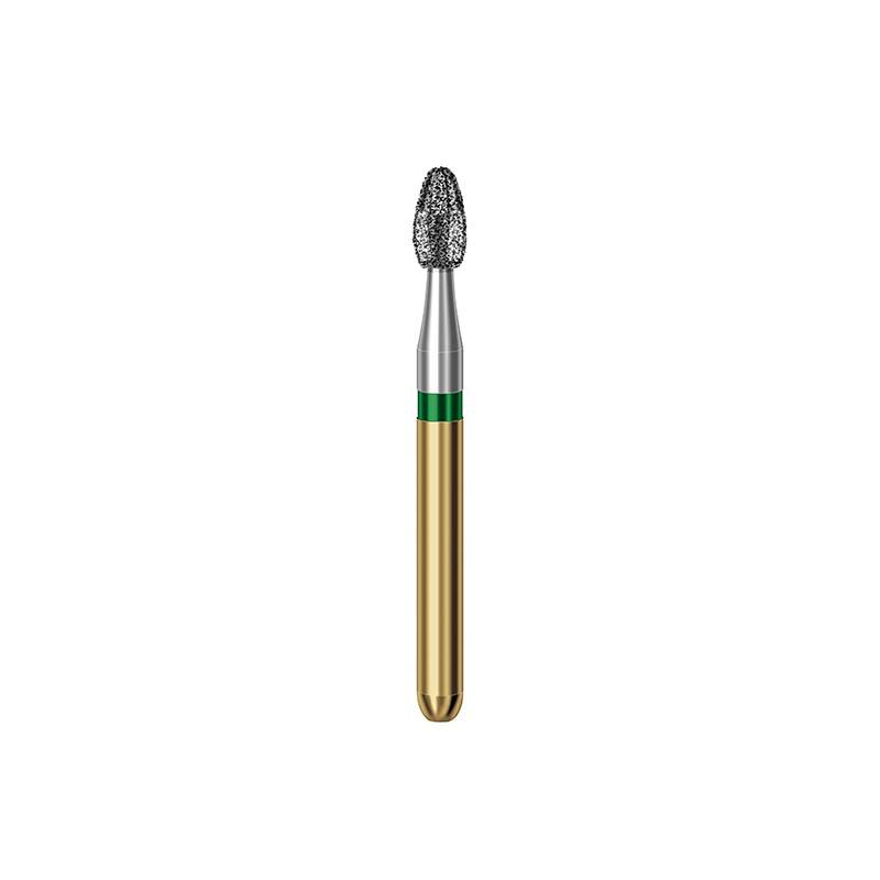 S6379.314.023  KOMET FRESA DIAMANTE HUEVO TURBINA ø 023 GRANO GRUESO S 5 ud.
