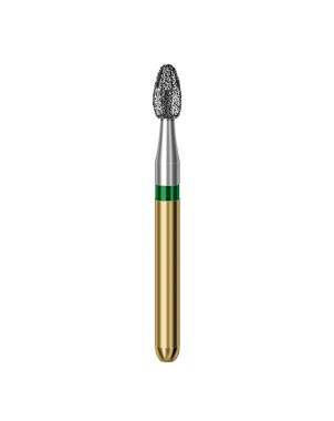 S6379.314.023  KOMET FRESA DIAMANTE HUEVO TURBINA ø 023 GRANO GRUESO S 5 ud.