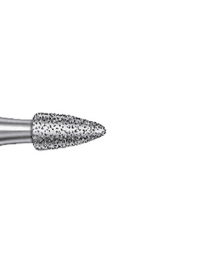 8390.314.014  KOMET FRESA DIAMANTE GRANADA TURBINA ø 014 GRANO FINO 5 ud.
