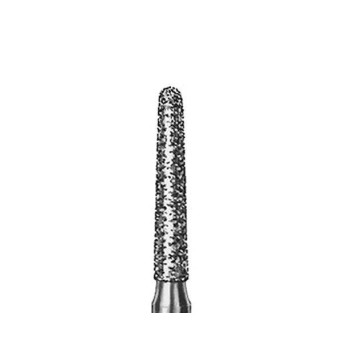 8856.314.021  KOMET FRESA DIAMANTE CONICA REDONDEADA TURBINA ø 021 GRANO FINO 5 ud.