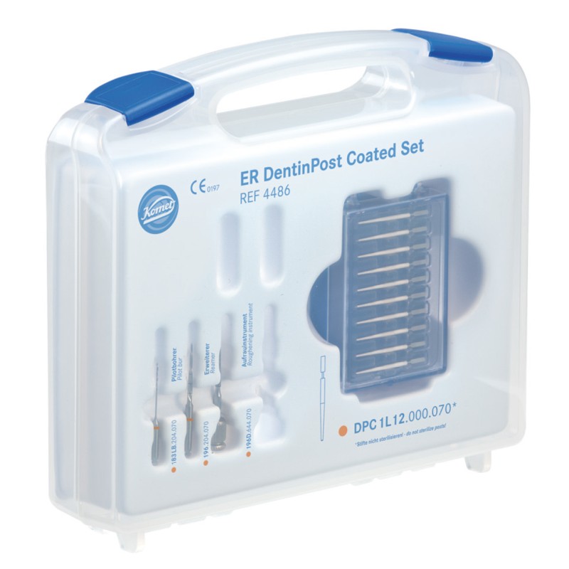 DENTINPOST COATED KOMET ER 4486.000.070 naranja kit