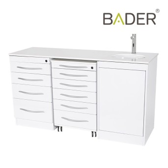 Conjunto Mobiliario Triple Push-on BADER