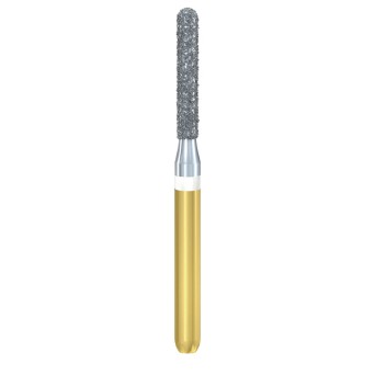 4ZR.314.012  KOMET FRESA DIAMANTE CONICA REDONDEADA TURBINA ø 012 GRANO ESTANDAR 5 ud.