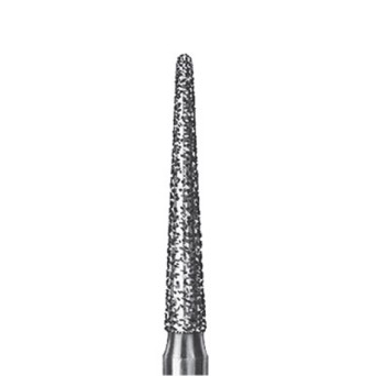 5850.314.018  KOMET FRESA DIAMANTE CONICA REDONDEADA TURBINA ø 018 GRANO SUPER GRUESO 5 ud.
