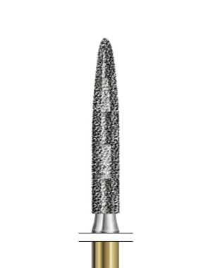 S6863.314.012  KOMET FRESA DIAMANTE LLAMA TURBINA ø 012 GRANO GRUESO S 5 ud.
