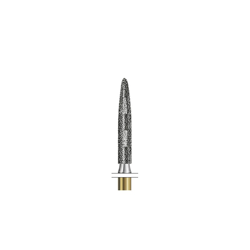 S6863.314.014  KOMET FRESA DIAMANTE LLAMA TURBINA ø 014 GRANO GRUESO S 5 ud.